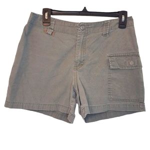L.O.G.G. Gray Cargo Shorts Size 8